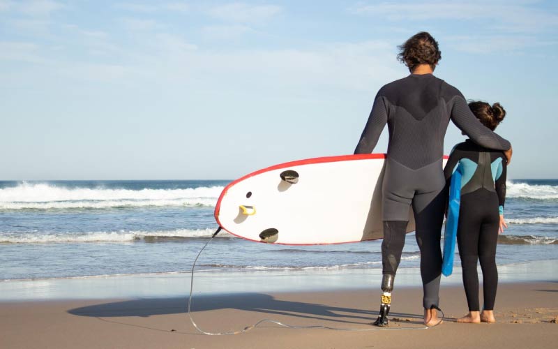 kids learning how to surf, family surf trip, August 2024, Australia